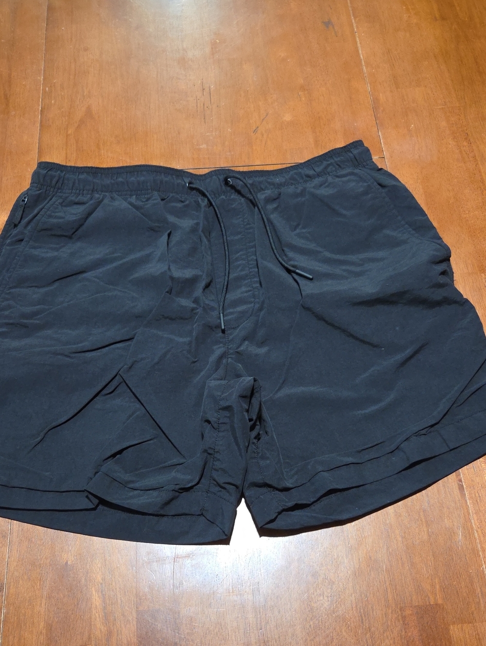 American Eagle Outfitters Black Athletic Drawstring Shorts